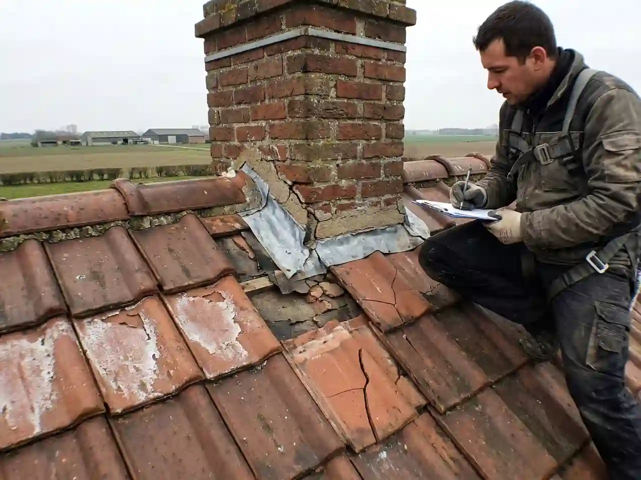 Inspection visuelle complète des toitures de Vierzon